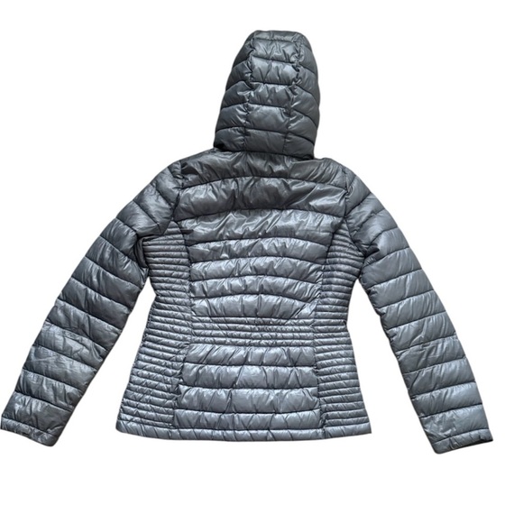 Calvin Klein Packable Puffer Grey/Silver Size Small - Picture 3 of 8